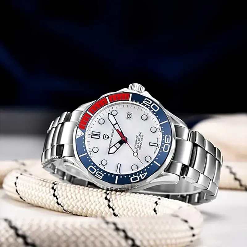 Pagani Design '007' James Bond Seamaster Black Dial Men's Watch